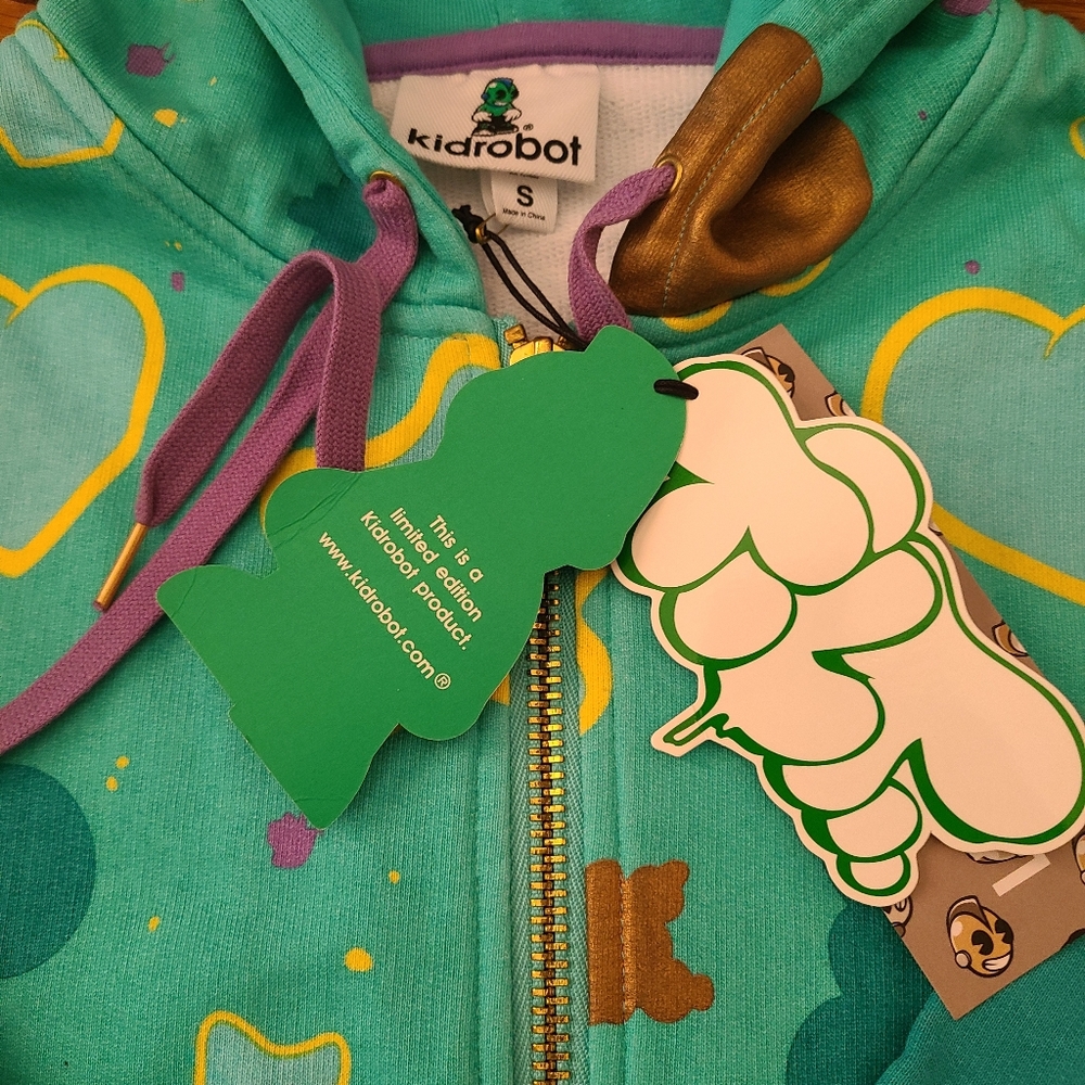 Kidrobot Hoodie Limited Edition - Picture 3 of 4